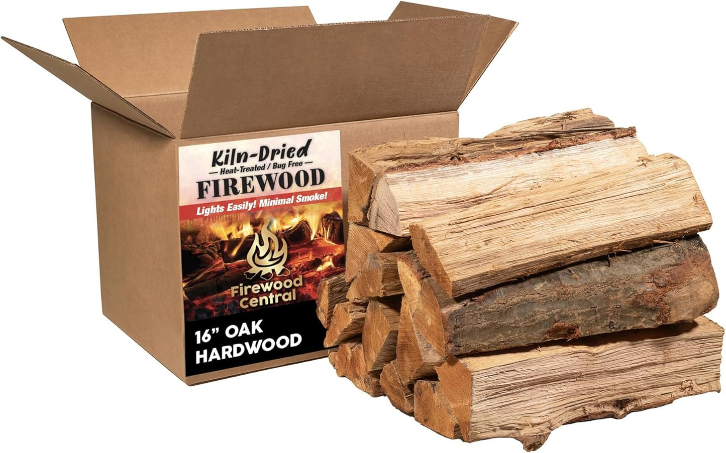 Kiln-Dried PA Oak Splits for Bold Smoking & Grilling Needs