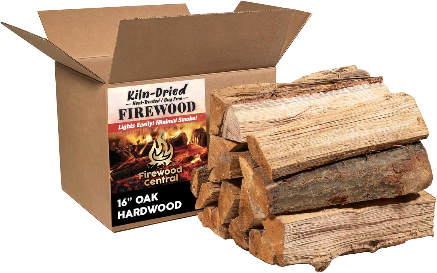 Kiln-Dried PA Oak Splits for Bold Smoking & Grilling Needs