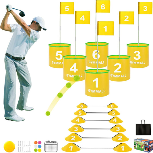 Outdoor Golf Bucket Game Set for All Ages
