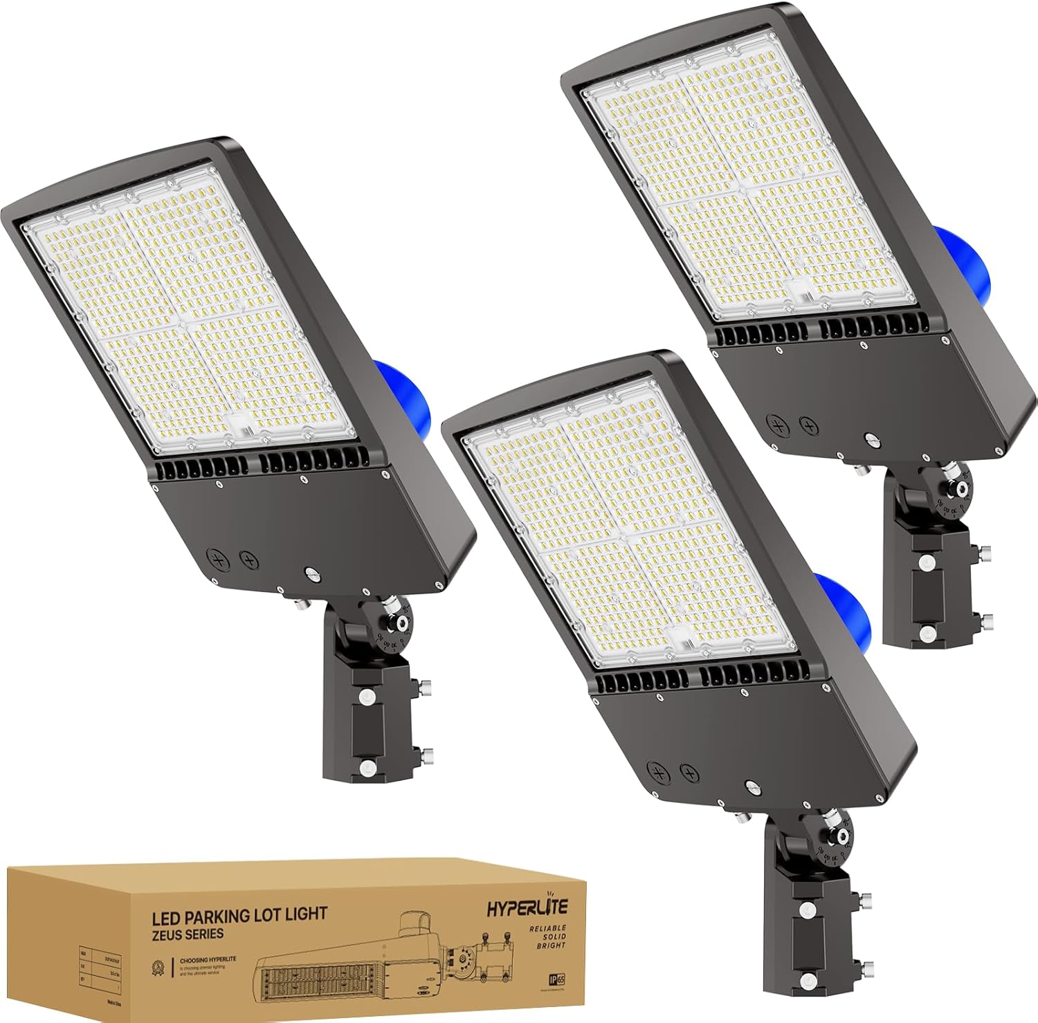 HYPERLITE 300W LED Parking Lot Lights - Bright & Efficient