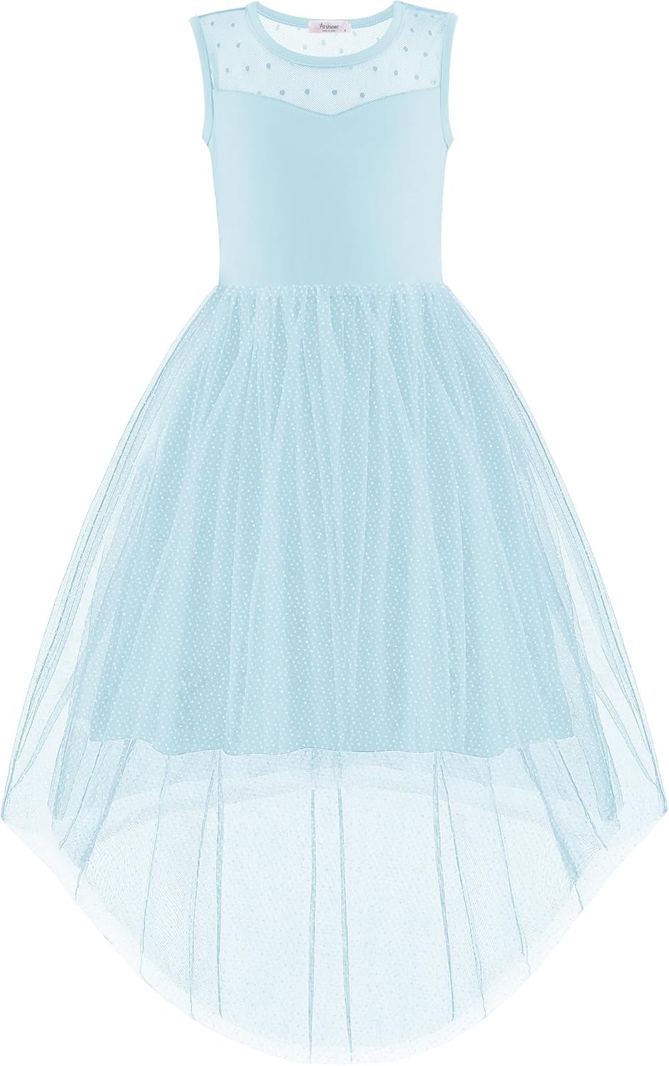Arshiner Girls Dresses High Low Tulle Party Wedding Dress