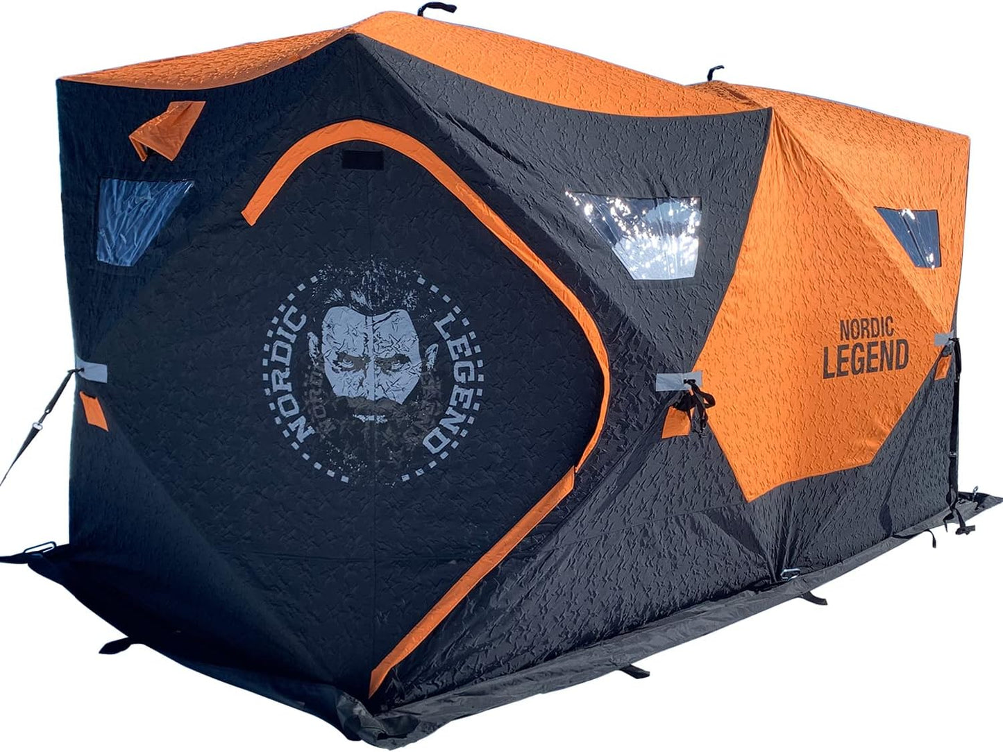 Stay Warm with Aurora Double 4-6 Person Ice Fishing Shelter