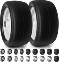 Upgrade 13x6.50-6 Flat Free Lawn Mower Tires for Zero Turn