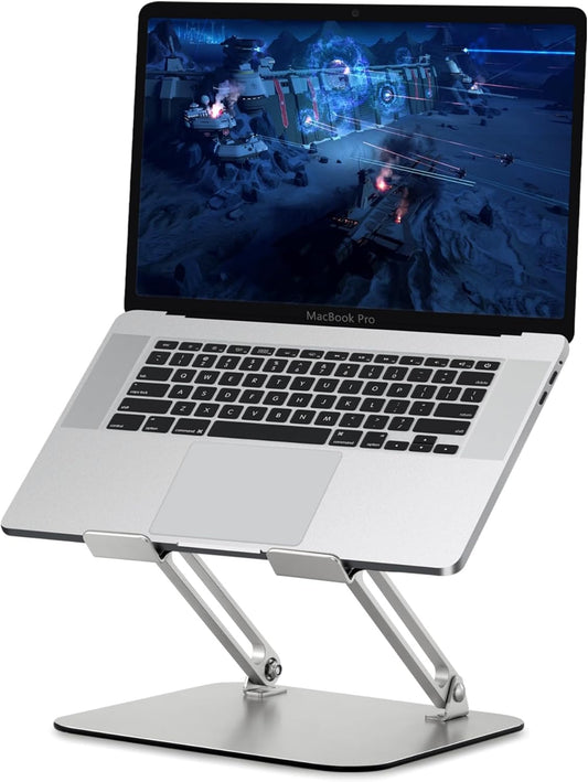 Portable Ergonomic Laptop Stand - Foldable & Adjustable