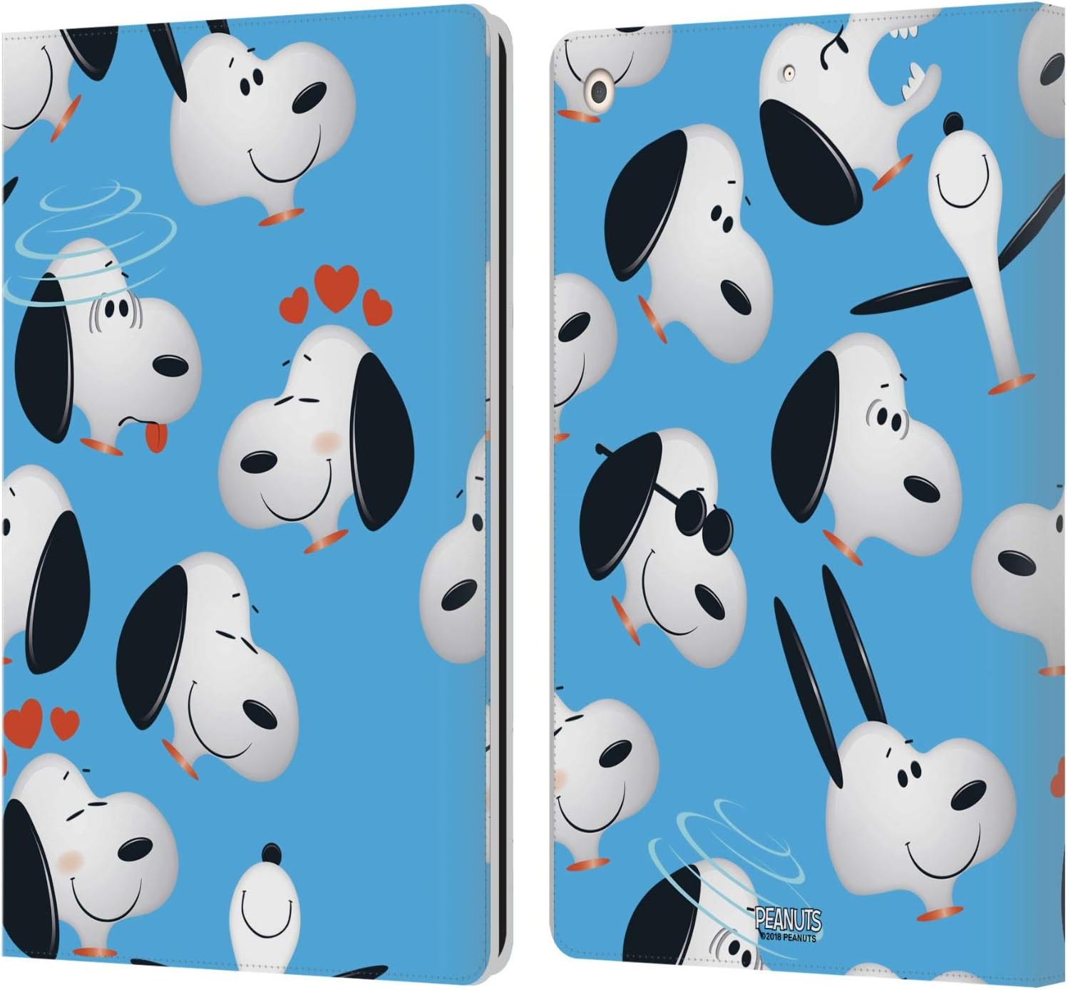 Peanuts Snoopy Leather Wallet Case for iPad 10.2 - Stylish & Durable