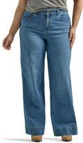 Lee Women's Plus Size Legendary High Rise Trouser Jean (Style 8HRM)