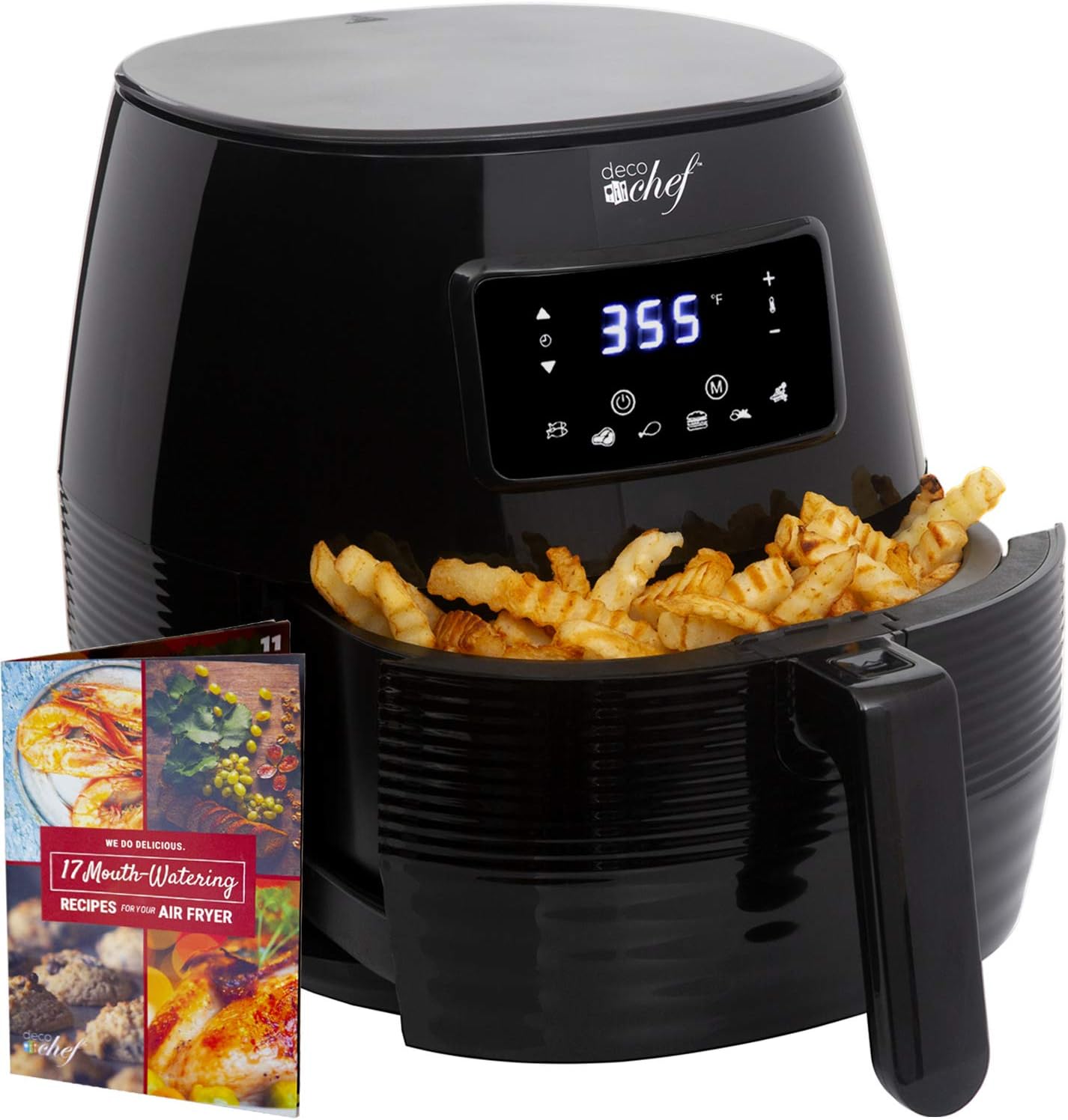Deco Chef 5.8QT Digital Air Fryer - Healthier & Faster Cooking