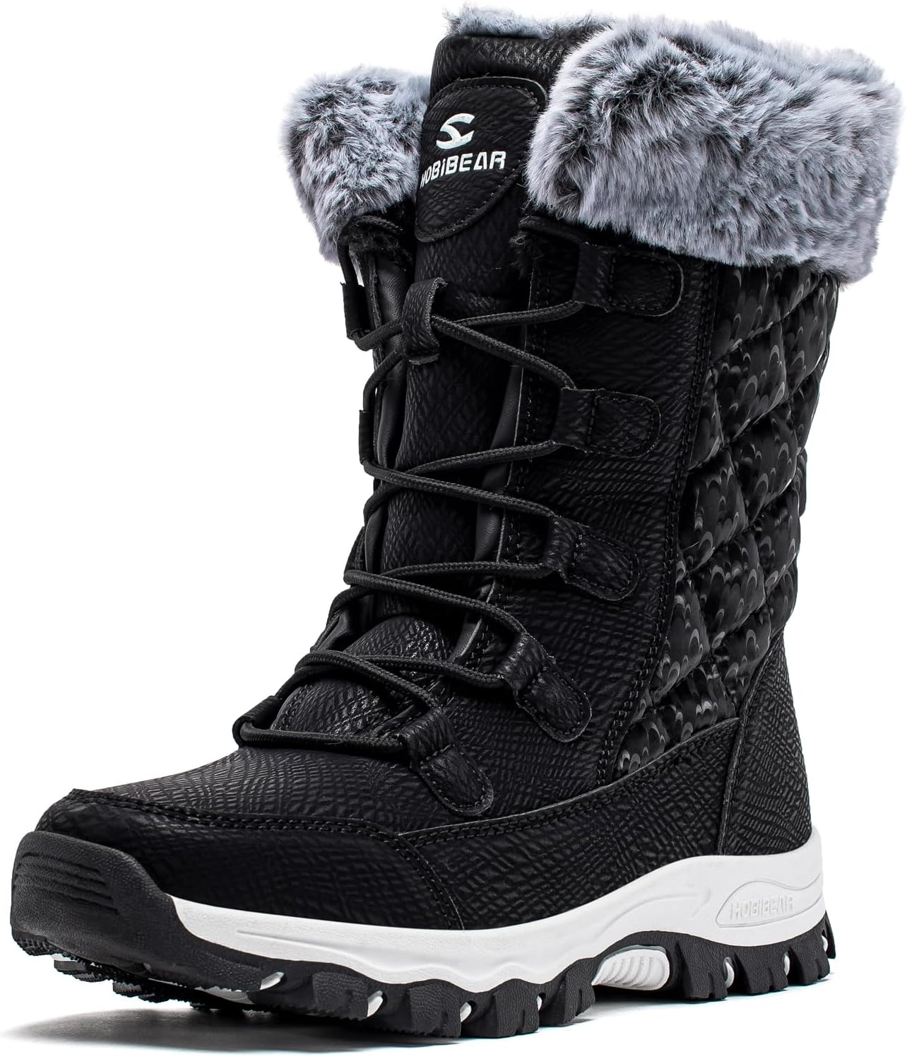 HOBIBEAR Women's Winter Snow Boots Waterproof & Warm Booties