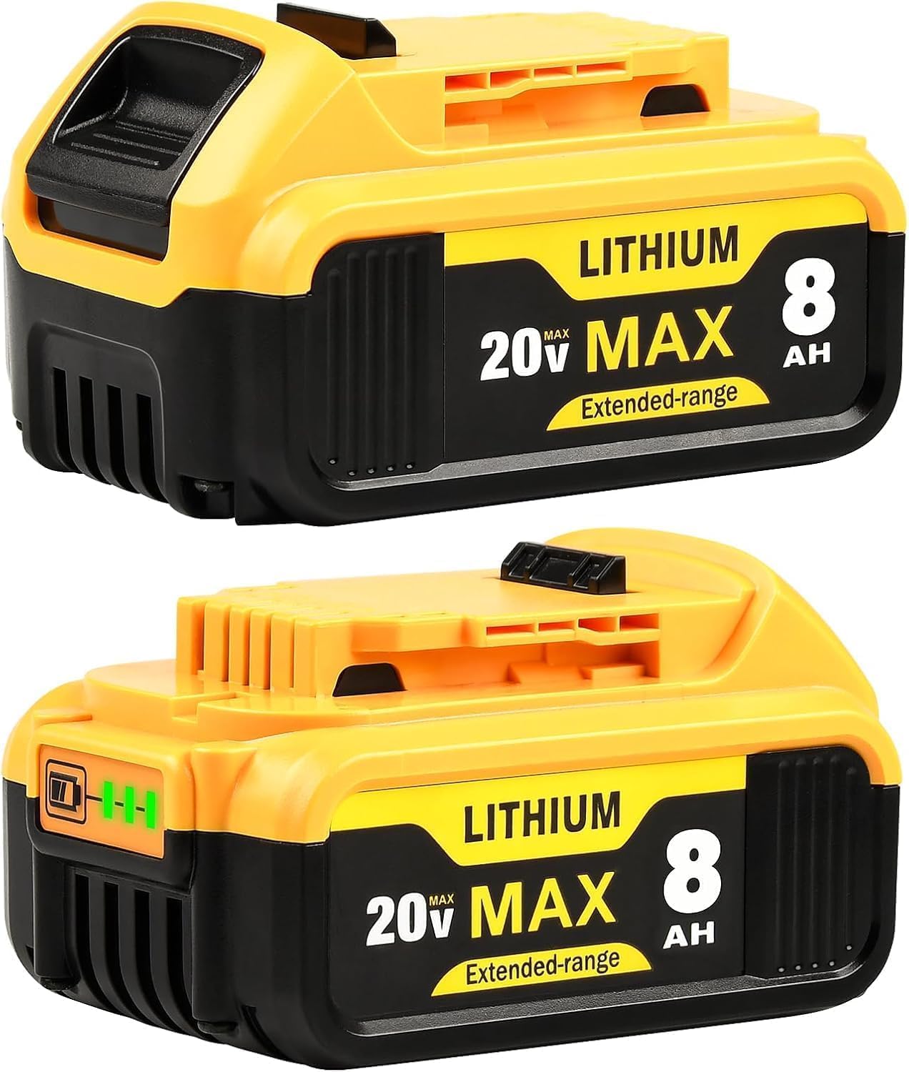 Replacement for Dewalt 20V Max Battery: 8.0Ah Lithium Power