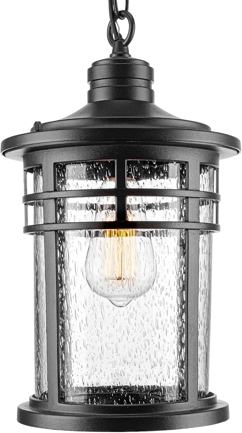 Darkaway Large Outdoor Pendant Lights for Gazebo and Patio
