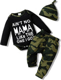 Newborn Baby Boy Romper Pants Set - Cozy Cotton Blend Outfit