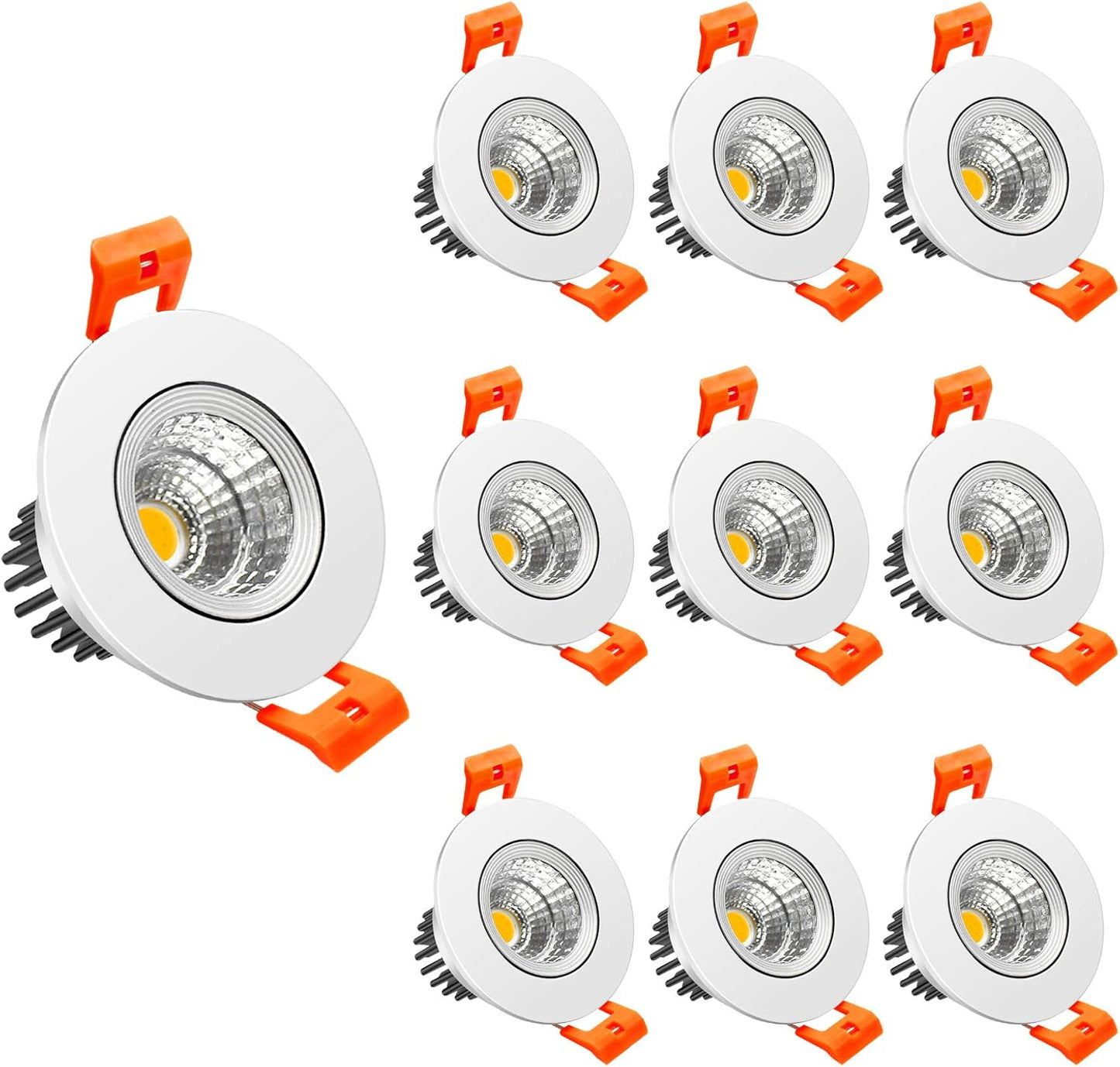 LightingWill 2inch LED Dimmable Downlight for Bright Spaces
