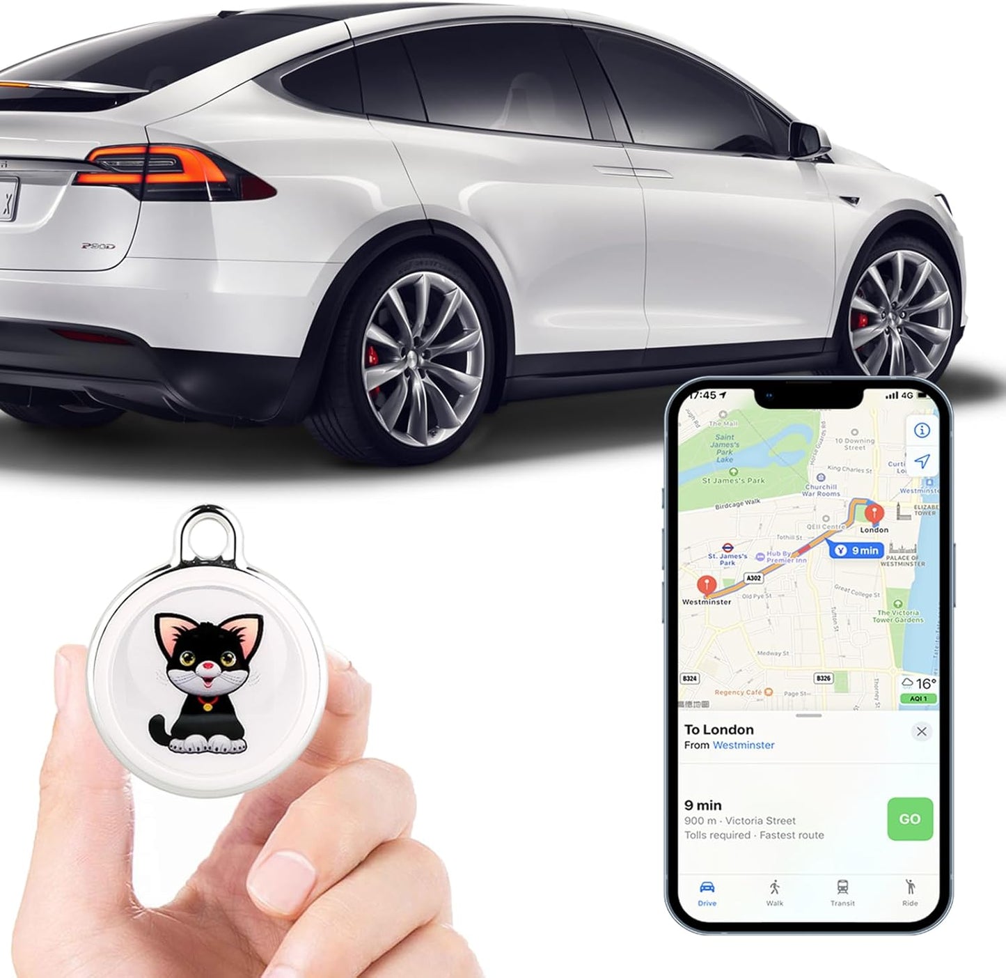 GPS Tracker for Vehicles - Real Time Tracking Device for Safety
