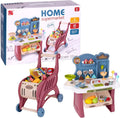 Angel's Grocery Store Pretend Play Set for Kids - 40-Piece Toy