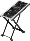 Aluminum Guitar Foot Rest with Carbon Fiber Surface - Enlarged Plate