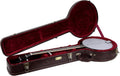 Crossrock Wood Case for 12.5ft' Openback Banjos - Durable Protection