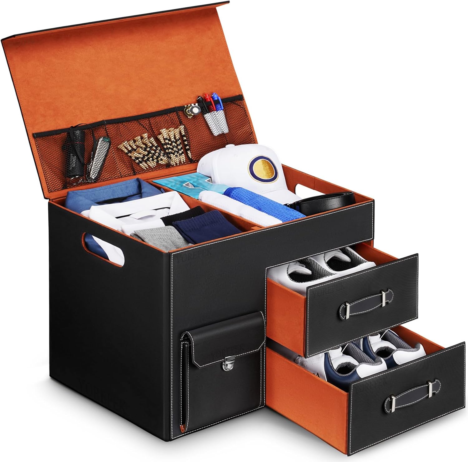 YOREPEK Golf Trunk Organizer - Men's Golf Gear Solution