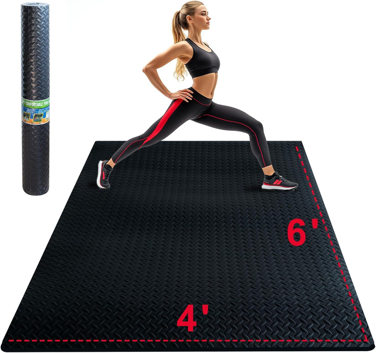 10mm Thick Home Gym Flooring for Ultimate Comfort