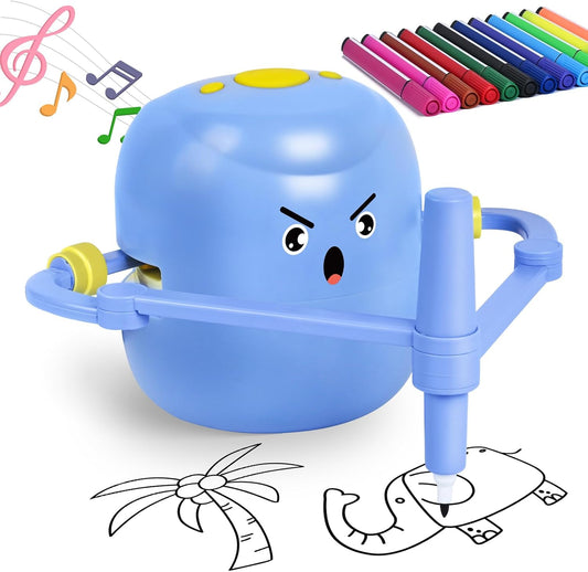 Interactive Drawing Robot for Kids with Voice Interaction