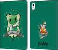 iPad Air 11 Leather Wallet Case - Slytherin Deathly Hallows II