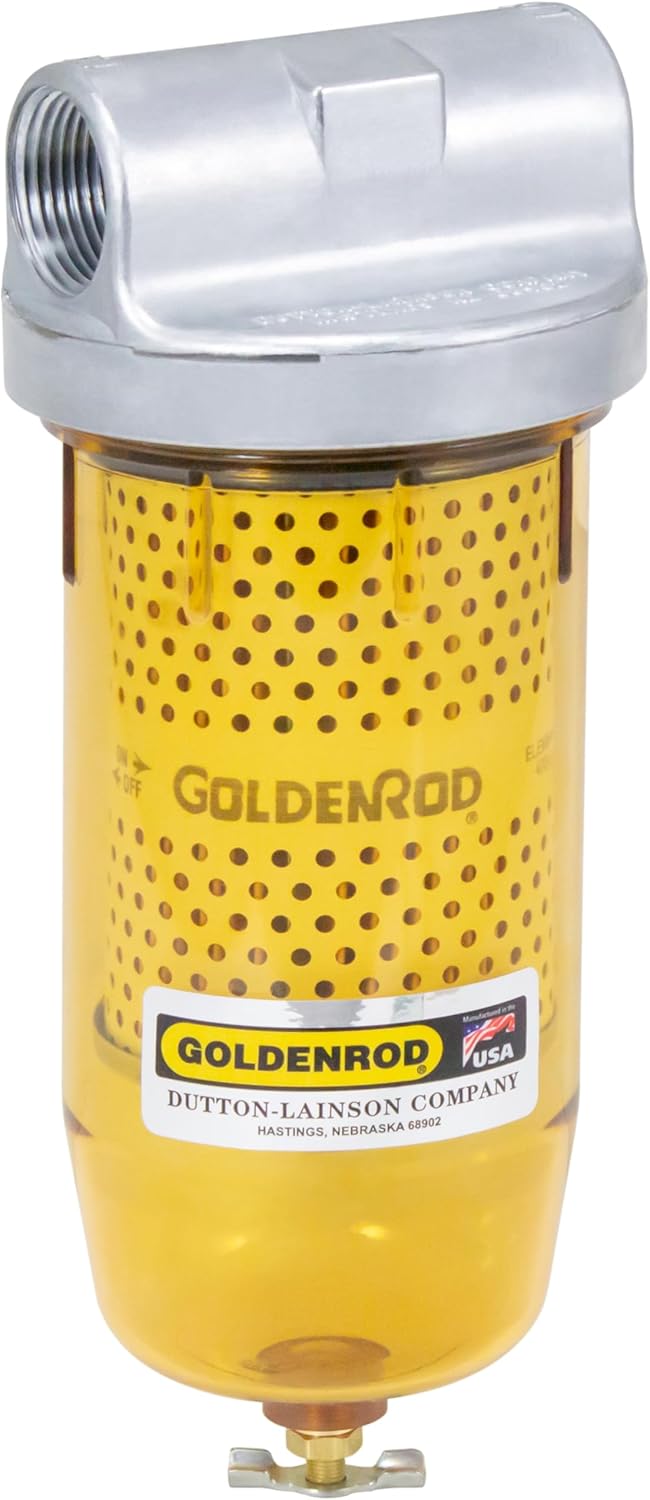 GOLDENROD 495 Bowl Fuel Tank Filter for Diesel and Biodiesel