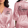 Mis Quince Anos Robes - Personalized Satin Quinceanera Robe are