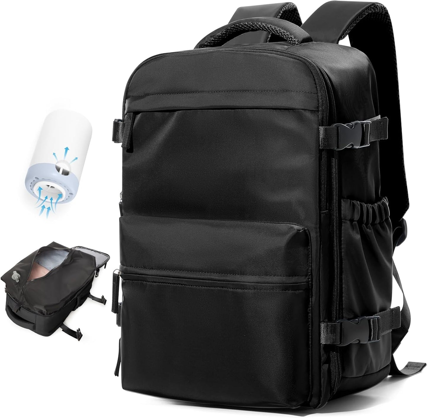 Vacuum Travel Backpack with Pump for Efficient Packing