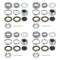 4 Sets 25580 14125A Boat Trailer Axles Bearing Kits - Complete Tandem