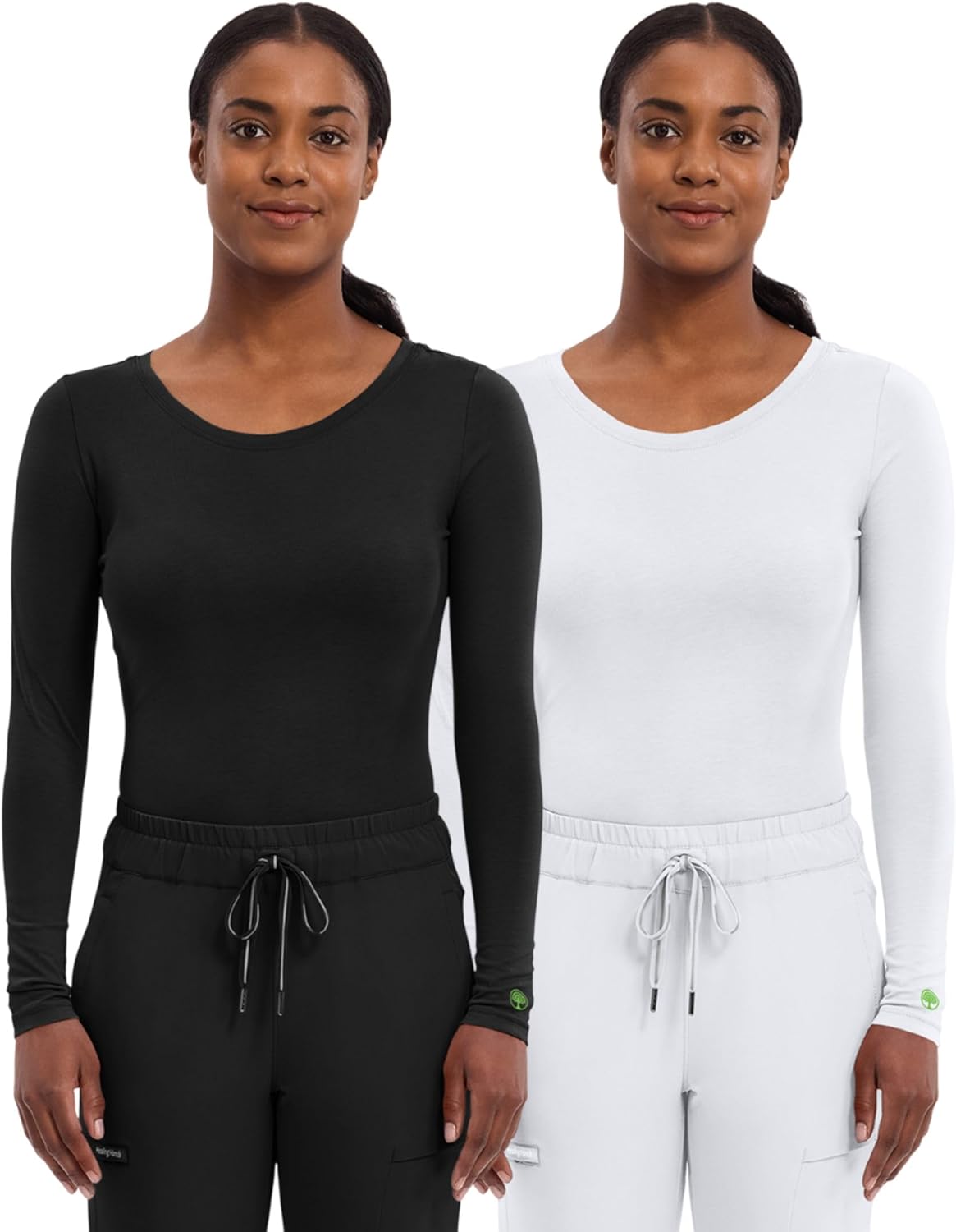 Healing Hands Women's Longsleeve Scrub Tee for Comfort & Style