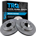 TRQ Front Brake Rotors Set Vented for 2009 Ford F-150