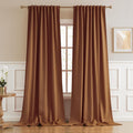 DUALIFE 108 in Curtains 2 Panels Set - Thermal, Room Darkening