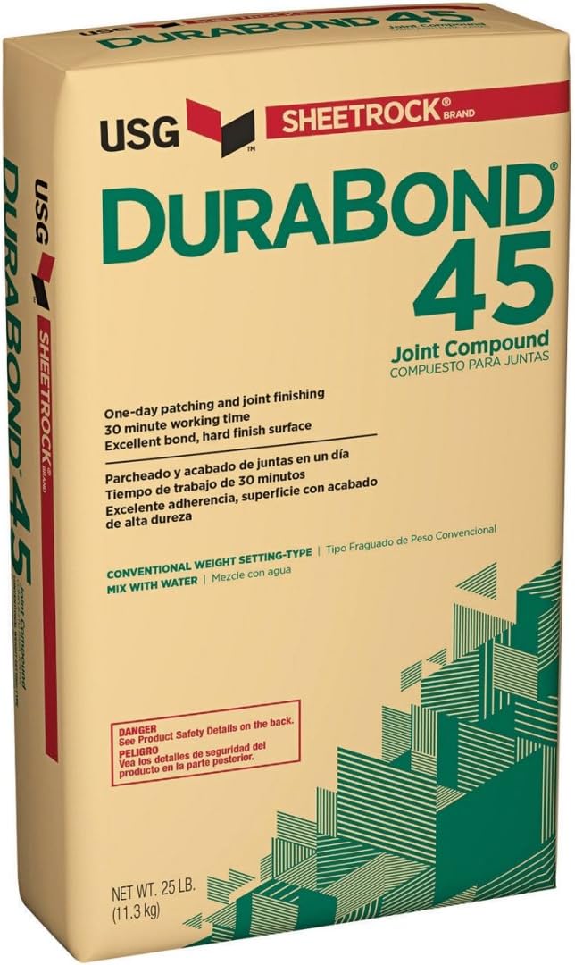 Durabond 45 Min Joint Compound Powder for Quick Finishing