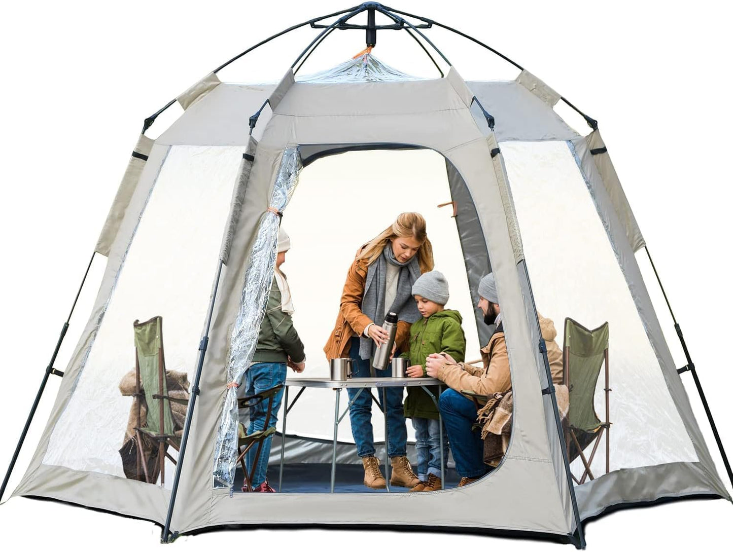 10'x10' Instant Bubble Pod Tent - Weatherproof Outdoor Sports Shelter