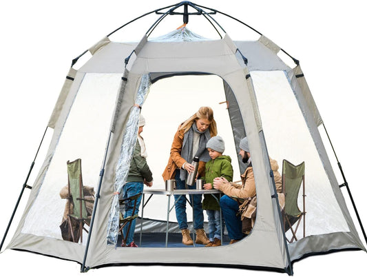 10'x10' Instant Bubble Pod Tent - Weatherproof Outdoor Sports Shelter