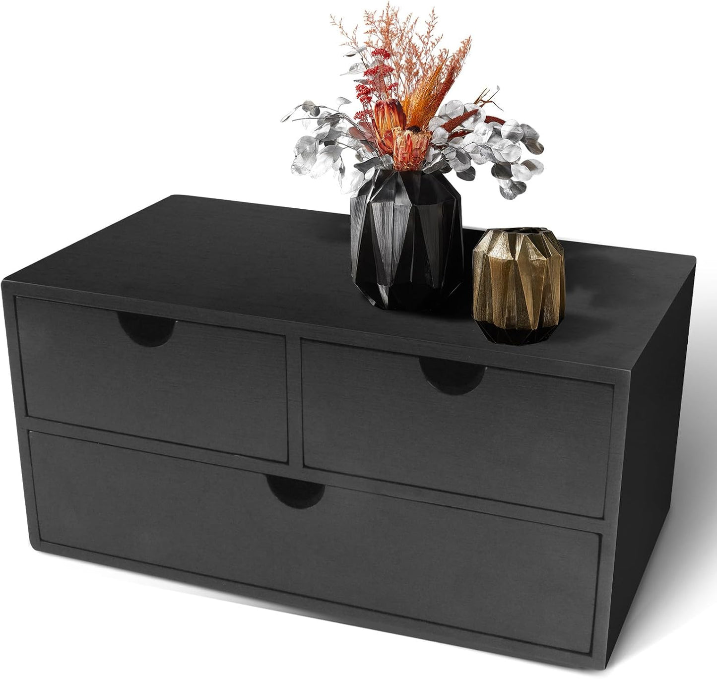 Desk Organizer with Drawers for Home Office and Bathroom Use