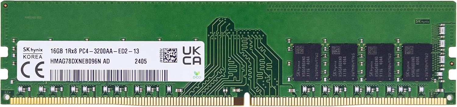 Timetec Hynix IC 16GB DDR4 3200MHz Unbuffered ECC RAM Upgrade