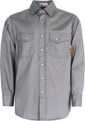 VATRENUS FR Shirts for Men 6.5oz Button Down - Fire Resistant Work