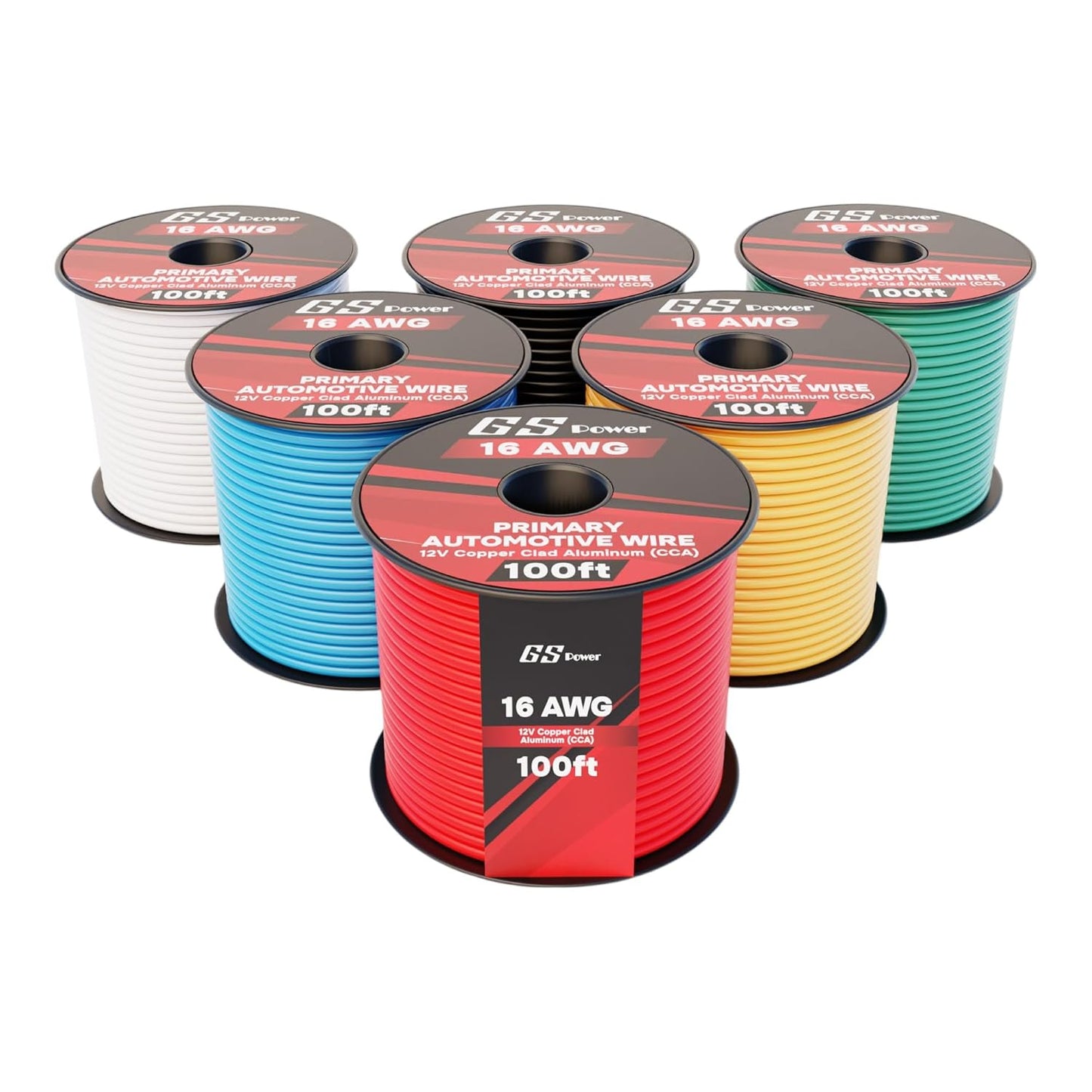 16 AWG Automotive Wire 600ft CCA Speaker Electrical Wire
