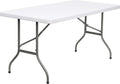 Flash Furniture Elon 5 ft Rectangular Folding Event Table - Portable