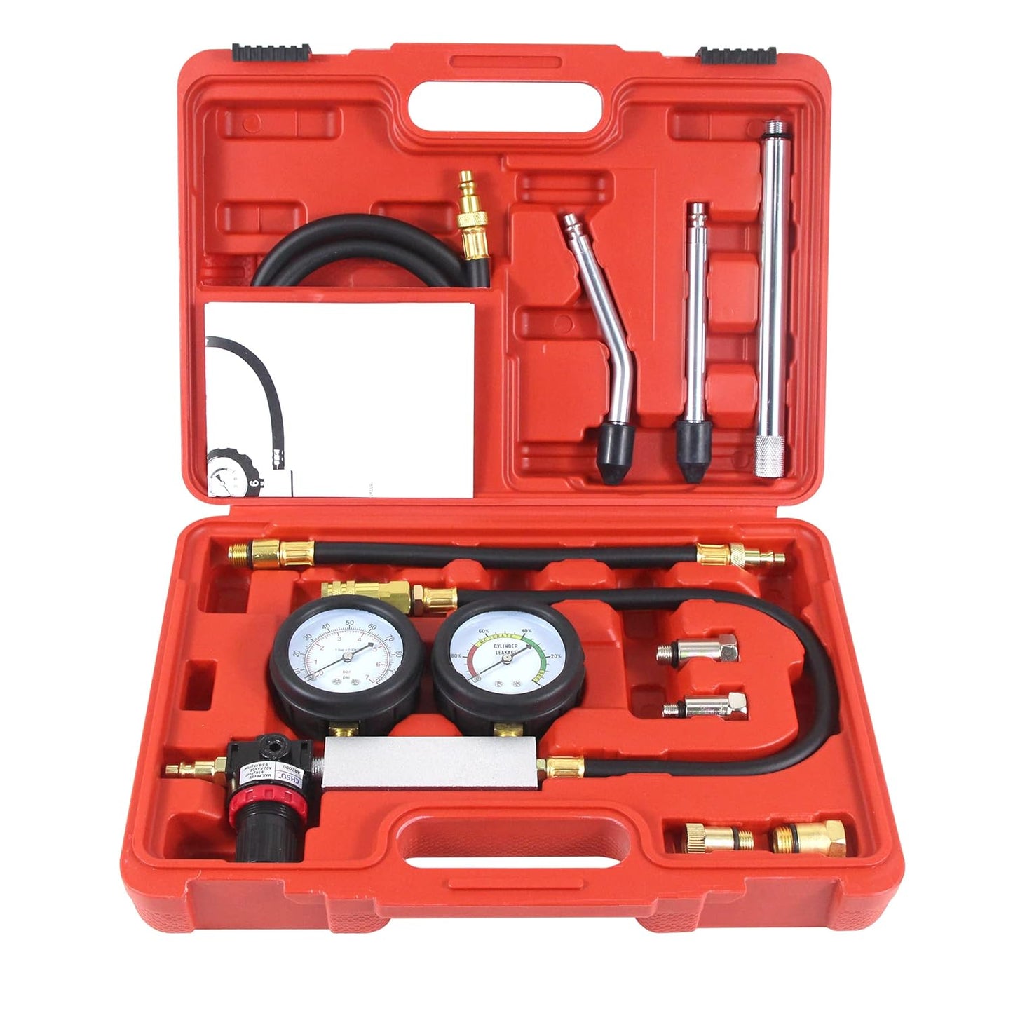 Multi-Function Cylinder Leak Down Tester Kit for Automotive Use