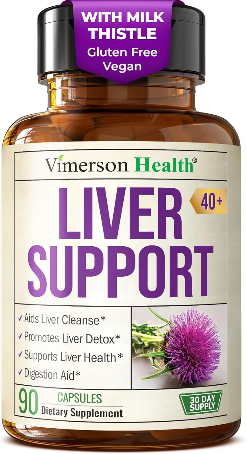 Silymarin Milk Thistle Liver Detox for Natural Liver Support