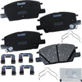 Bendix Priority1 CFC1913 Ceramic Front Brake Pads - Quiet, OE Fit