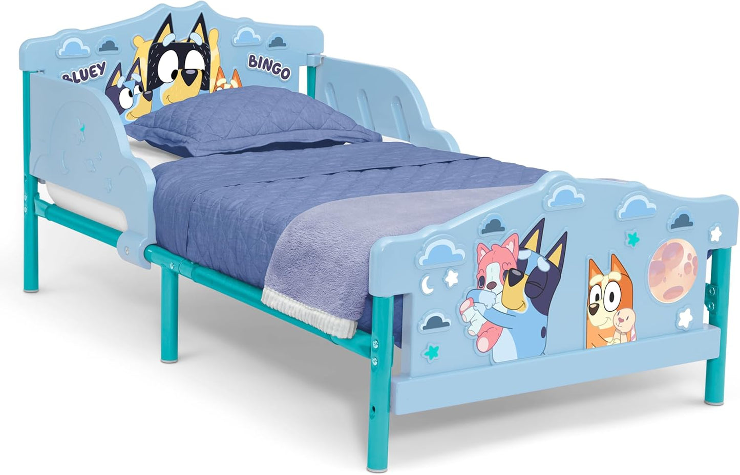 Delta Children Bluey 3D Toddler Bed for Safe and Fun Sleep