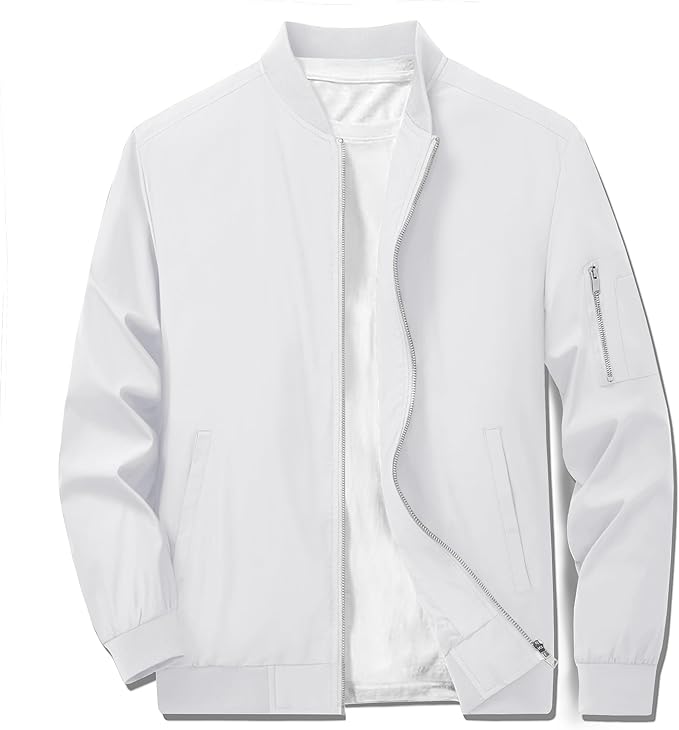 TACVASEN Men's Lightweight Jacket for Spring and Fall Wear