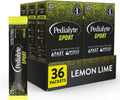 Pedialyte Sport Electrolyte Powder Lemon Lime - Fast Hydration