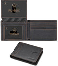 RUNBOX Wallet for Men Slim Rfid Leather 2 ID Window - Slim, High
