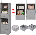 Vailando 6-Tier Hanging Shelves for Closet - Space-Saving Organizer