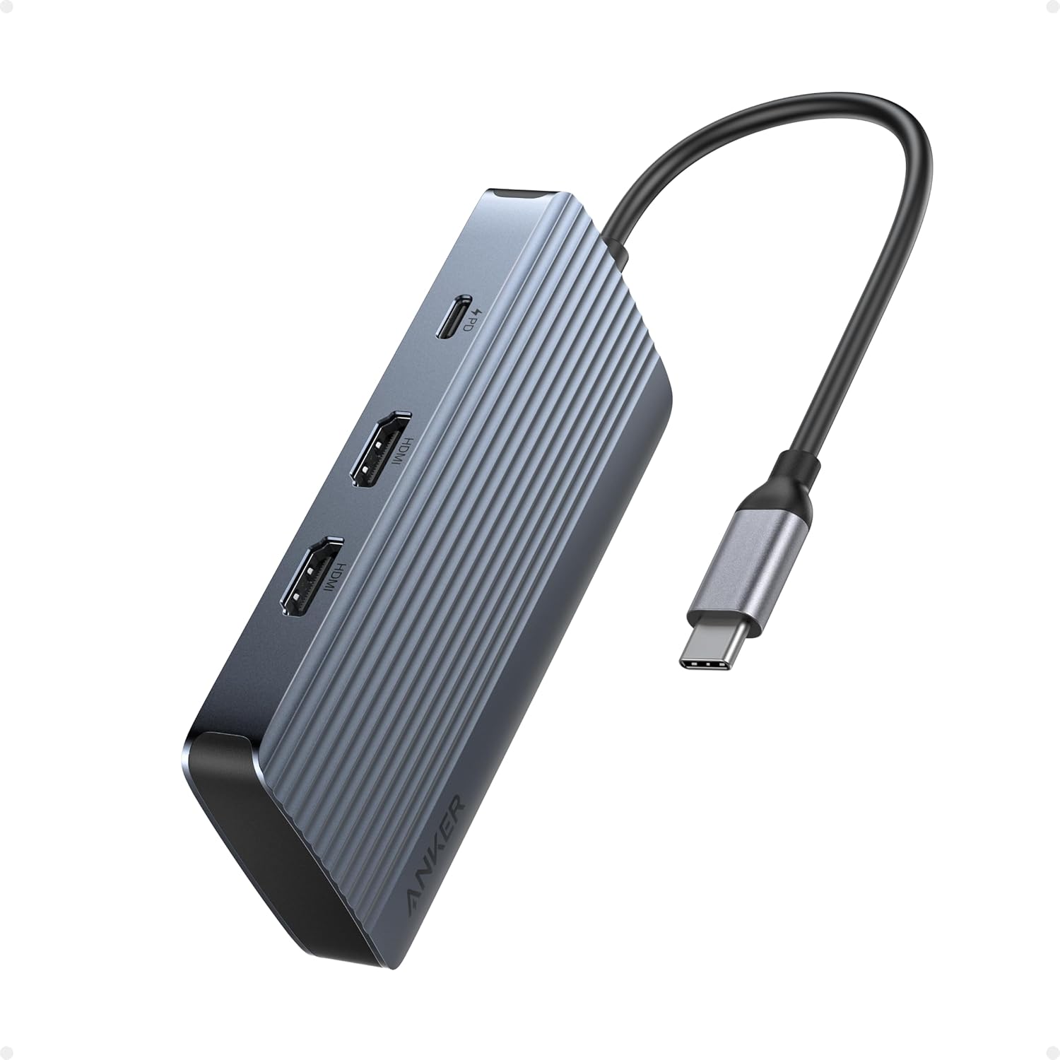 Anker 7-in-1 Dual HDMI USB-C Hub