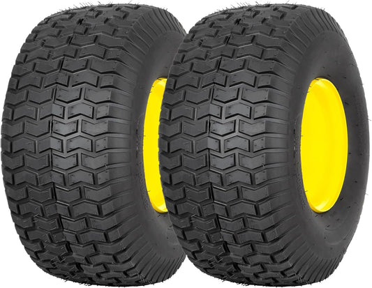 WEIZE 20x8.00-8 Tubeless Rear Tire Set for Lawn Mowers