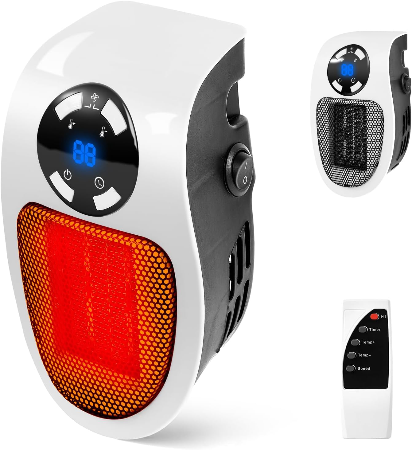 JOYPLANET Plug-In Heater: Energy Efficient & Portable